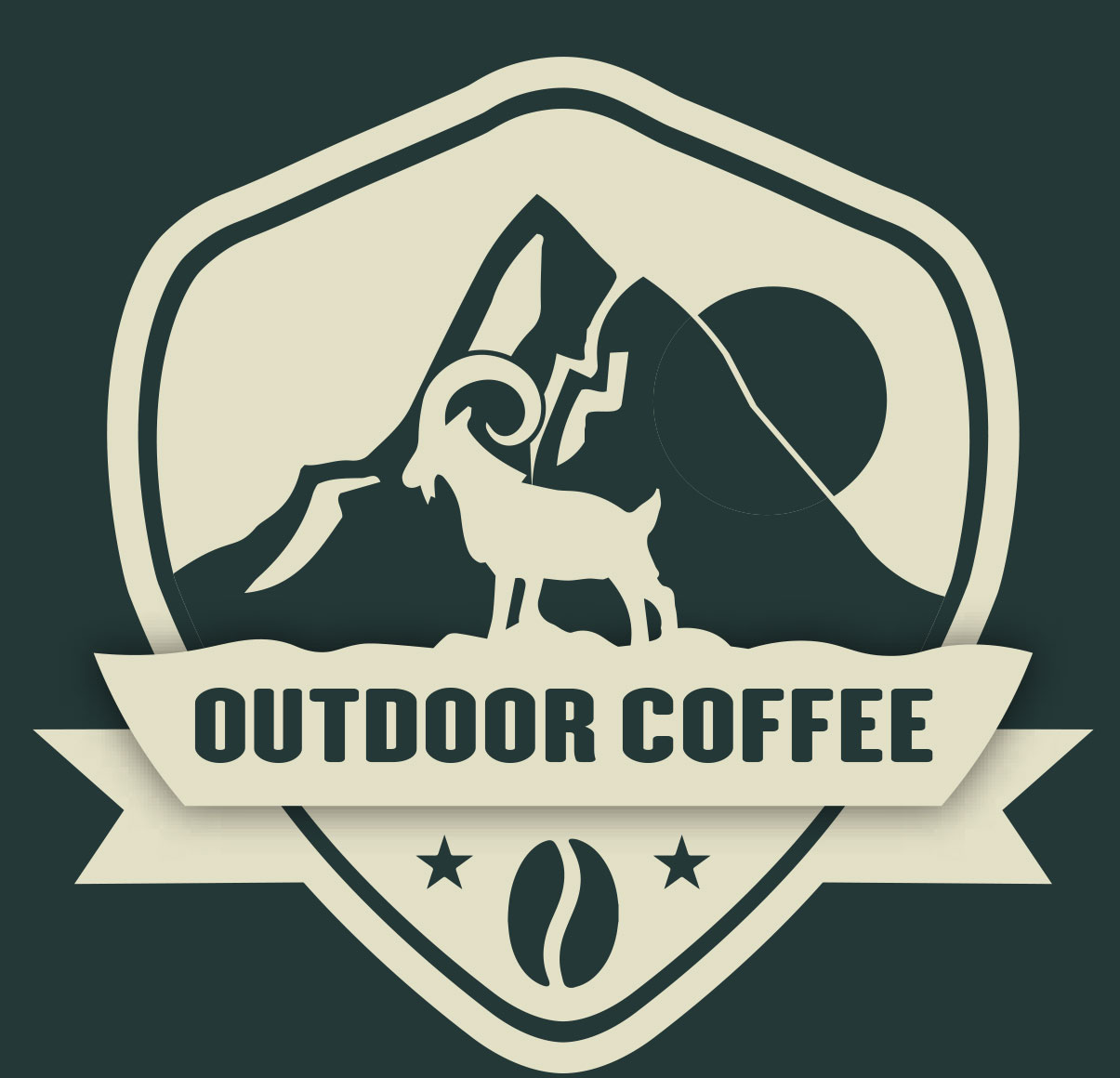 Outdoor Coffee Logo